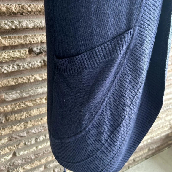 Lululemon Navy Blue Transformation Reversible Wrap Sweater - Picture 8 of 10